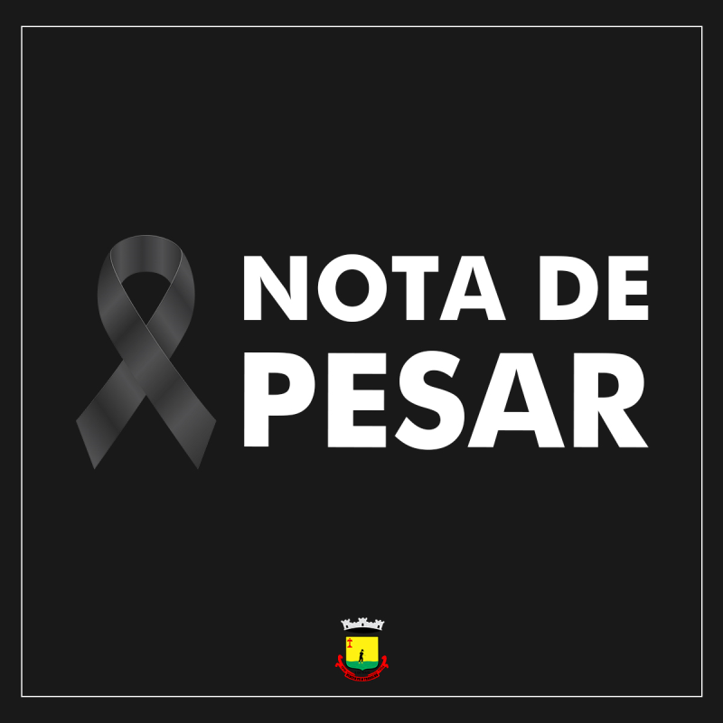 MUNICÍPIO DECRETA LUTO OFICIAL DE TRÊS DIAS